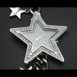 Betsey Johnson stainless steel watch